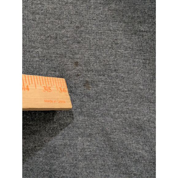 Laura Leigh Open Cardigan Women's XL Gray Wool Batwing Pockets Comfy‎ Sweater - Picture 7 of 9